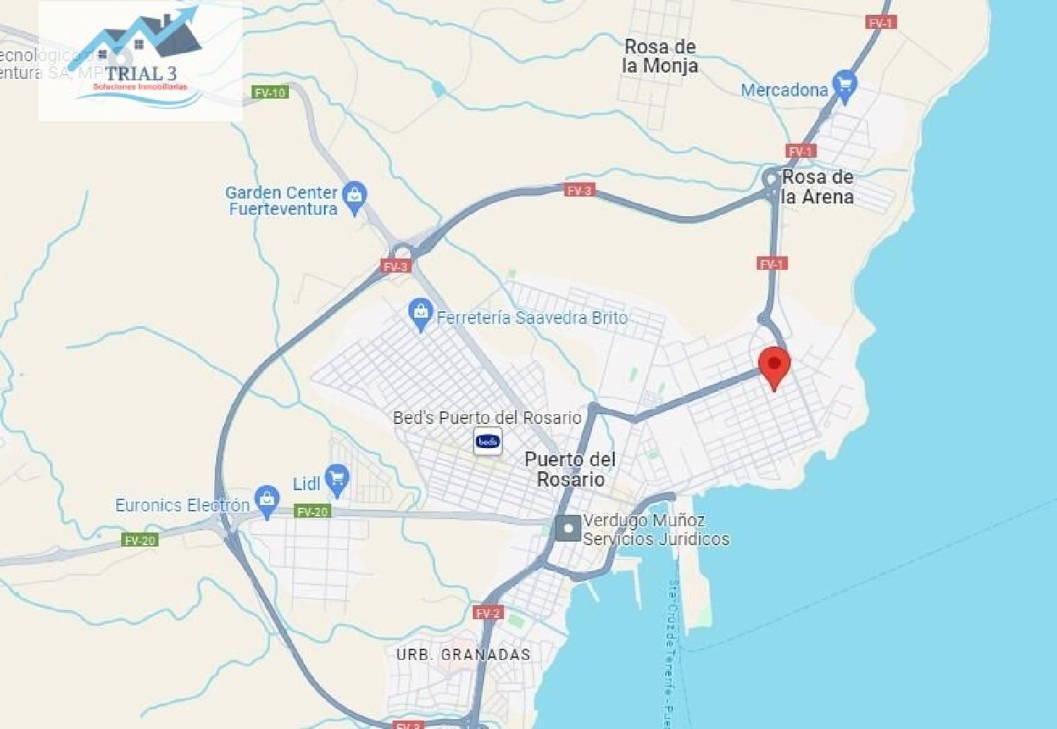 till salu lägenhet Tesjuates Puerto Del Rosario 3