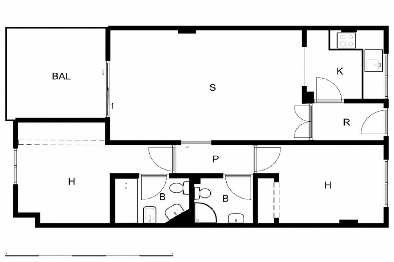  te koop appartement Aguamarina-Sector A1 Baix Segura 8