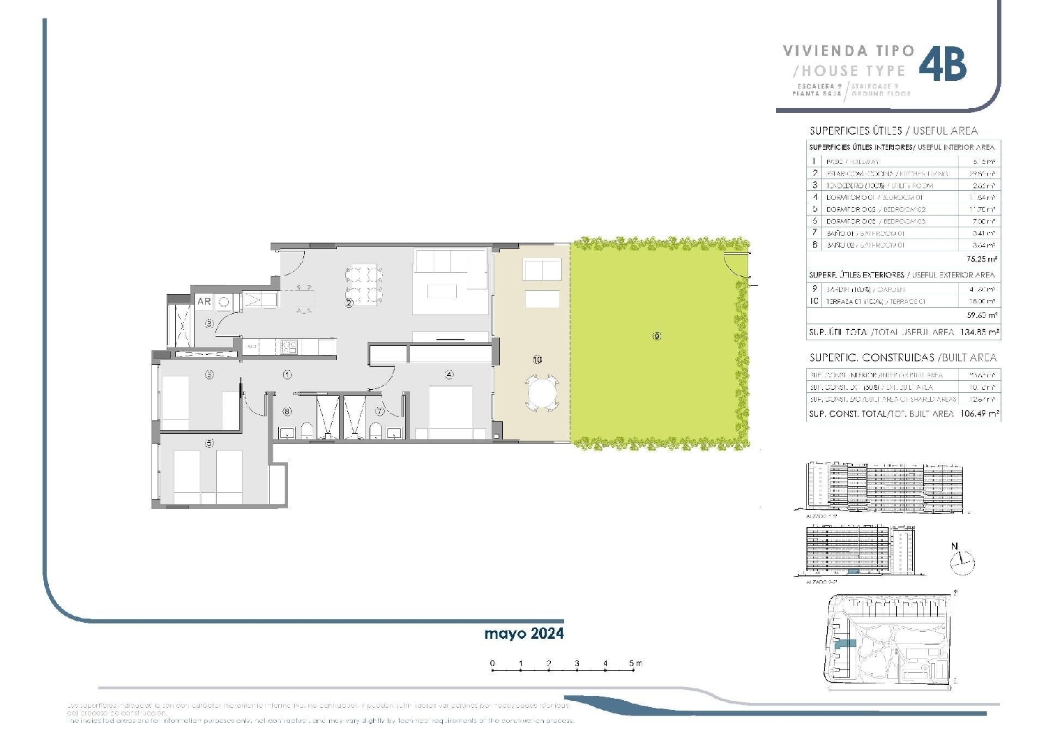  till salu lägenhet Urbanización La Almazara Marina Alta 9