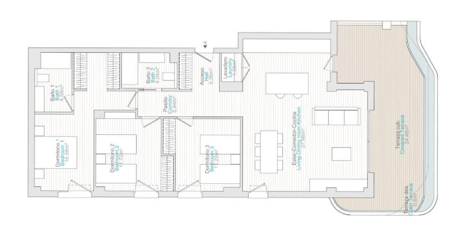  till salu lägenhet Venta Lanuza Alacantí 5