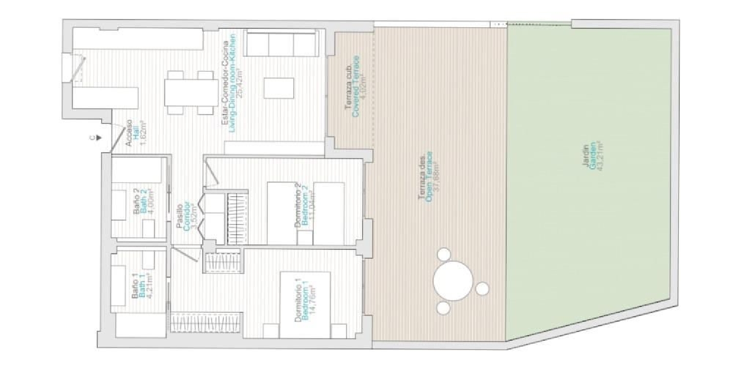  till salu lägenhet Venta Lanuza Alacantí 7