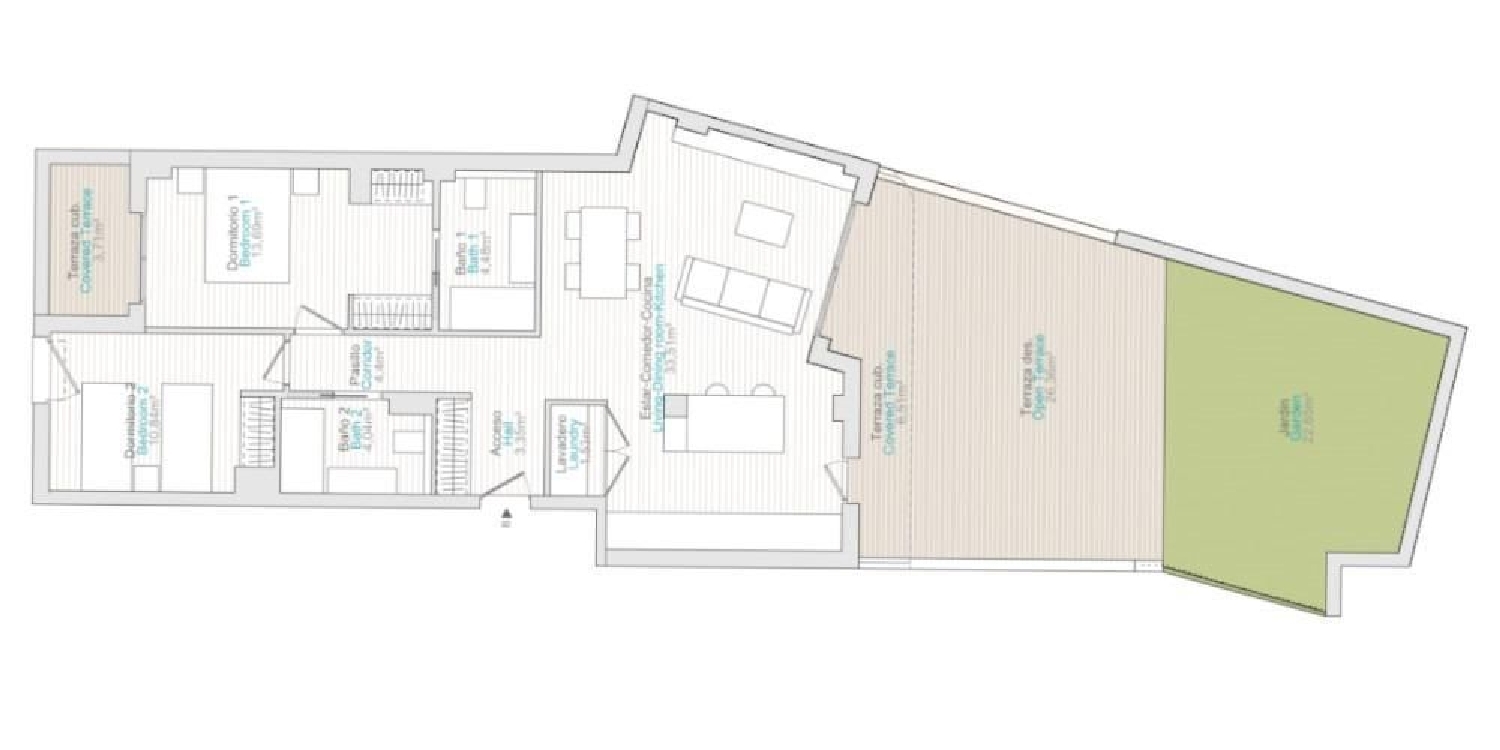  till salu lägenhet Venta Lanuza Alacantí 4
