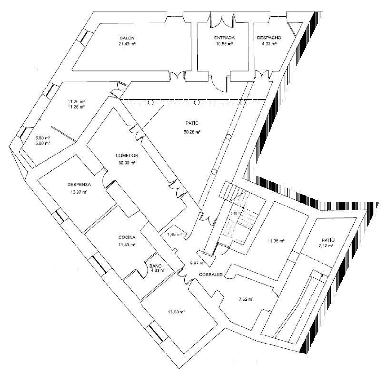  till salu byggnad Libreros Janda (La) 7