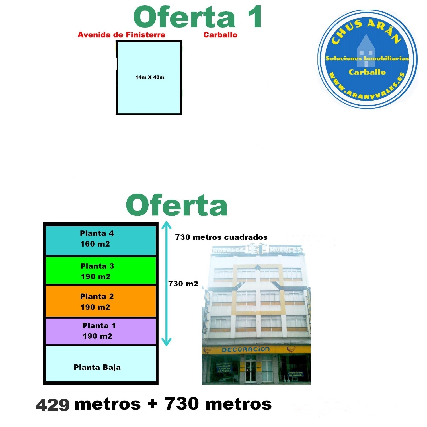  till salu byggnad Pedregais Órdenes 8