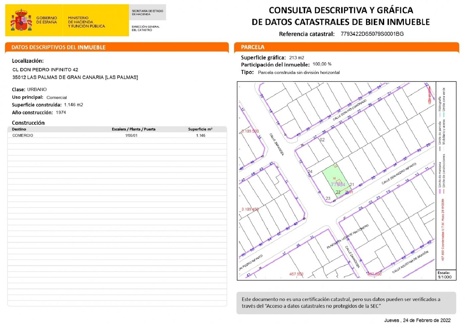 till salu byggnad Urbanización Sansofé Palmas De Gran Canaria (Las) 2