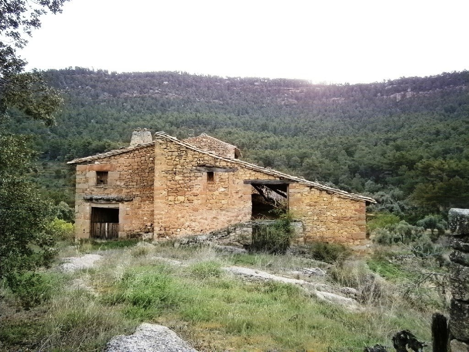  till salu hus på landet Belmonte De San José Bajo Aragón 1