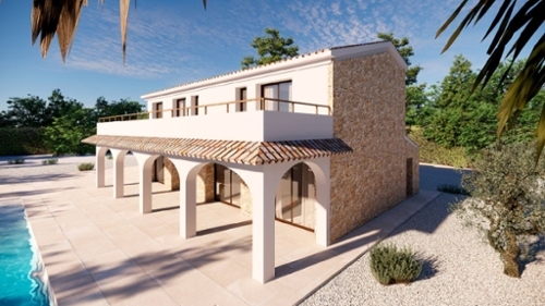 Benissa Costa Marina Alta hus på landet foto 6257680