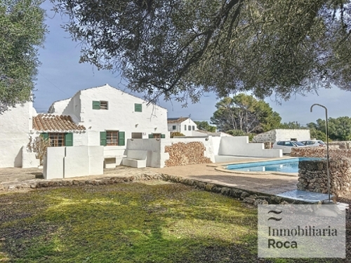Binixiquer Mahón hus på landet foto 6252149