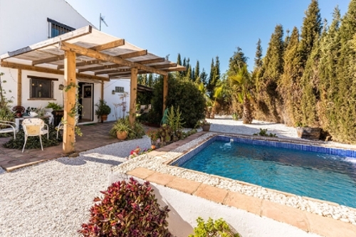 Buenas Noches Costa Del Sol Occidental hus på landet foto 6233743