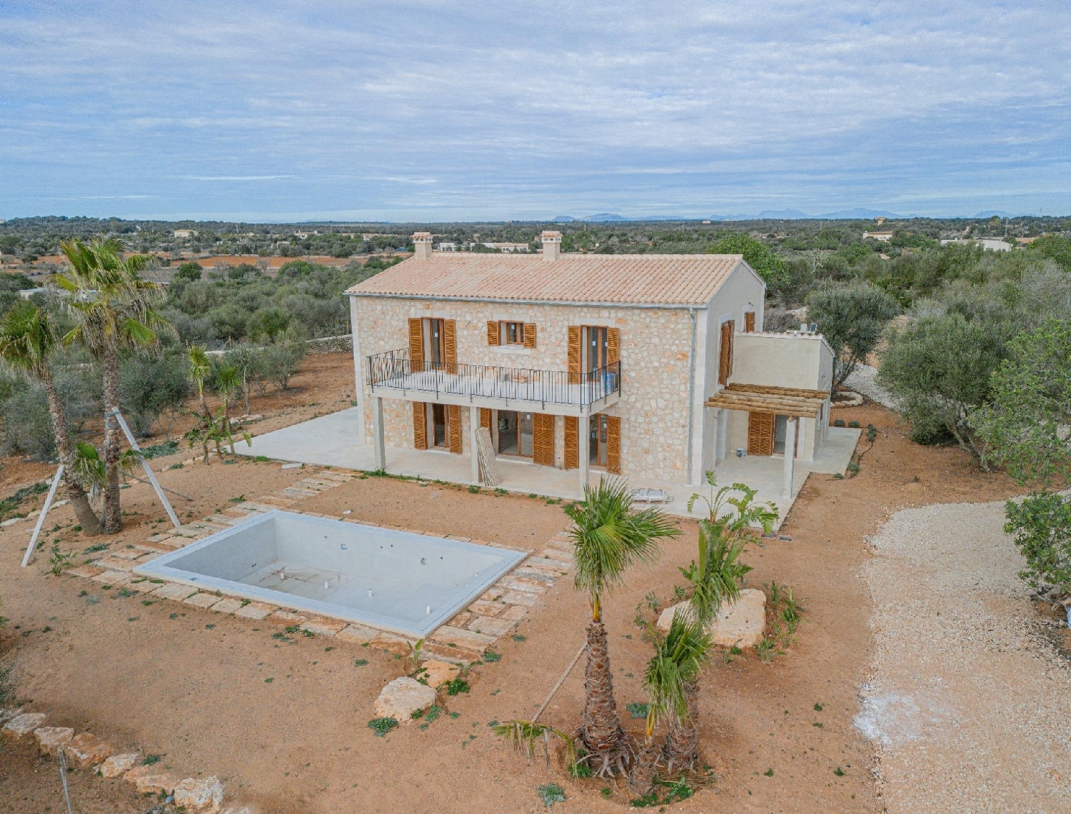  till salu hus på landet Cala Mondragó Sud 1