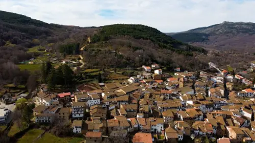 Candelario Sierra De Béjar hus på landet foto 6209612