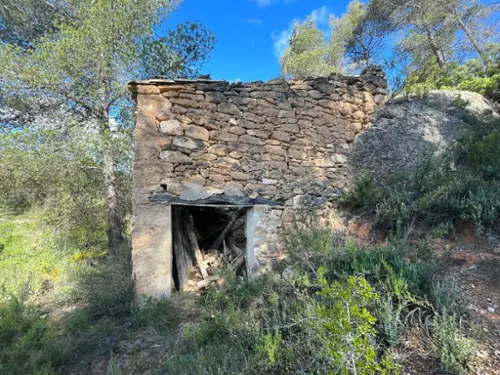 Vivel Del Río Martín Cuencas Mineras hus på landet foto 6168506