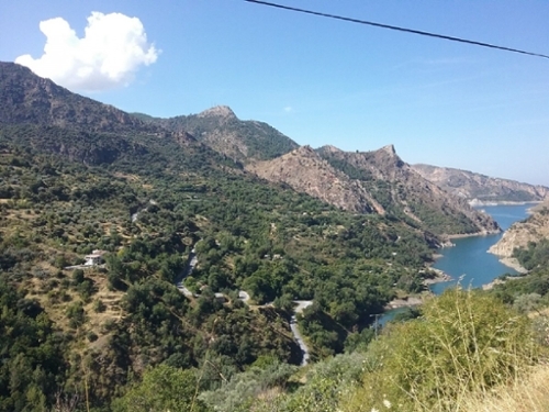 Güéjar Sierra Vega De Granada hus på landet foto 6238047