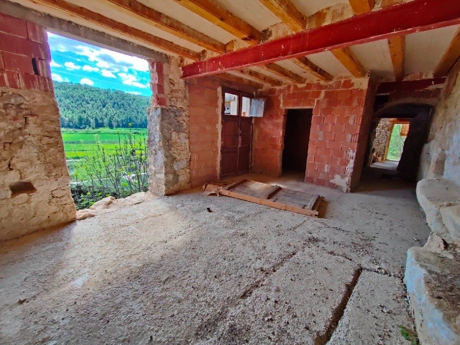  till salu hus på landet La Portellada Matarraña 7