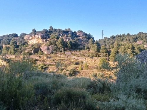 Monroyo Matarraña hus på landet foto 6253091