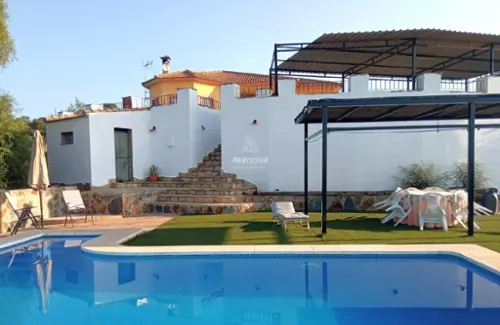 Almodóvar Del Río Valle Medio Del Guadalquivir hus på landet foto 6164347