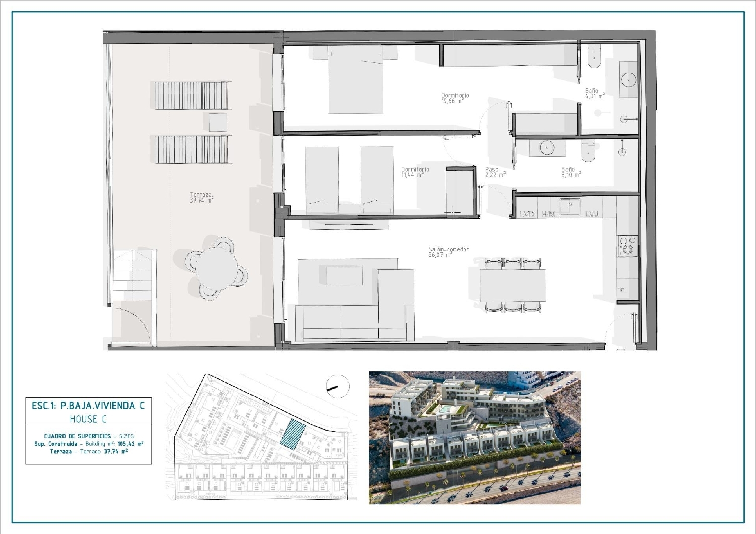  for sale ground floor Las Lomas Alto Guadalentín 8