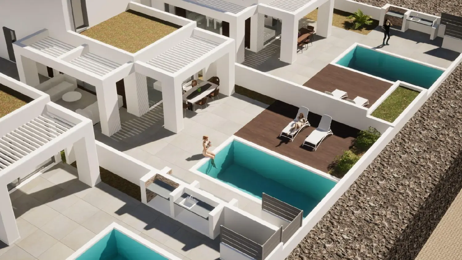  till salu hus Corralejo Playa Oliva (La) 1