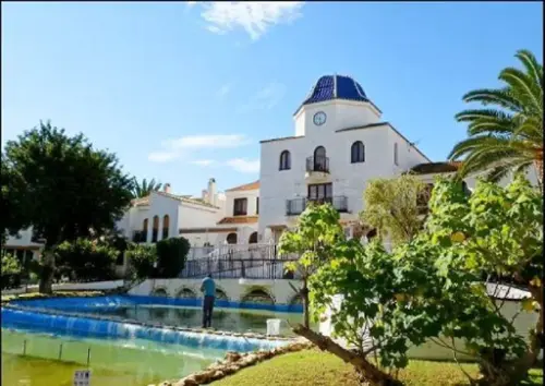 Isla Plana O Nueva Tabarca Alacantí hus foto 6164250