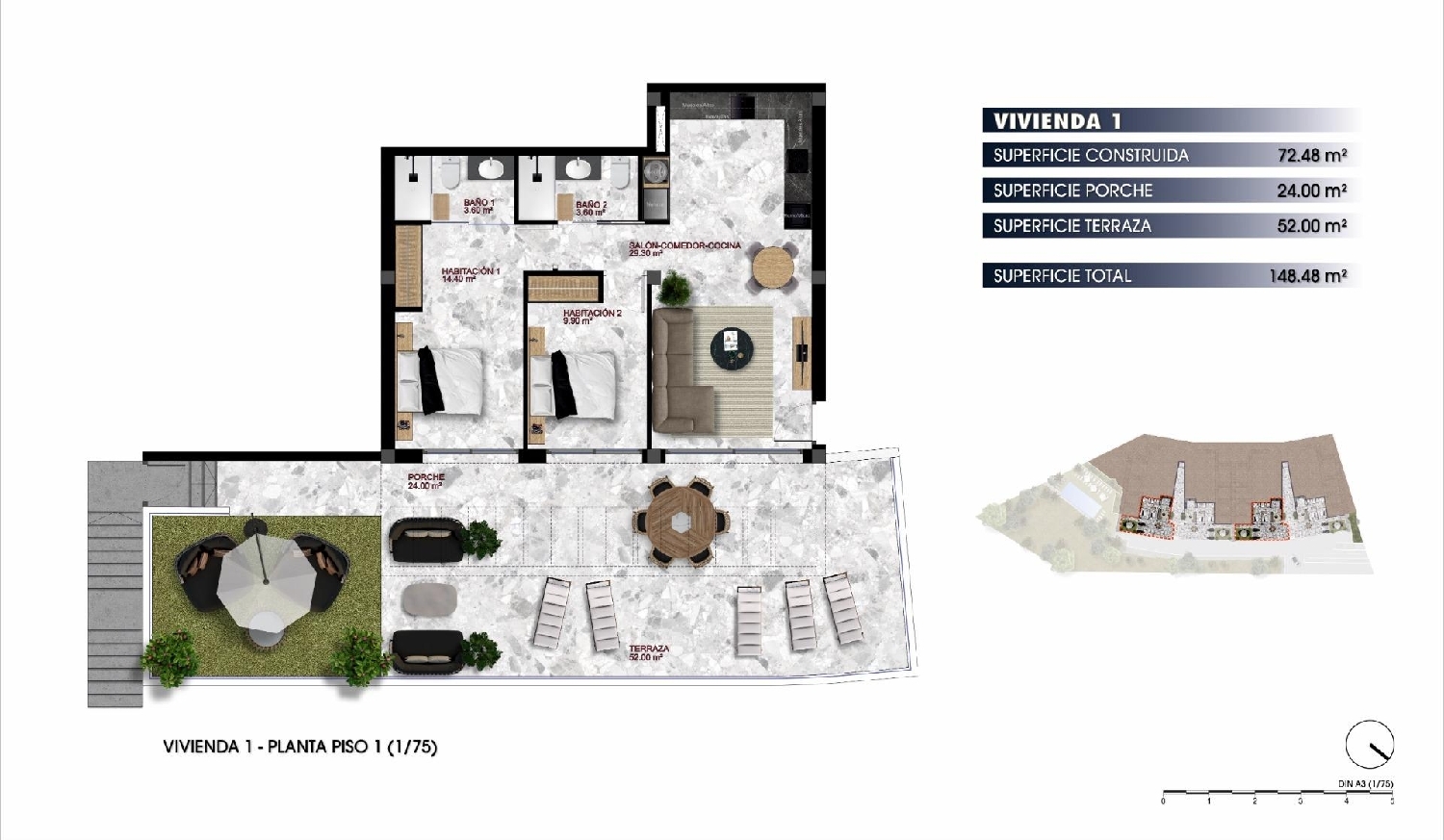  till salu hus Golf Bahía Marina Baixa 13