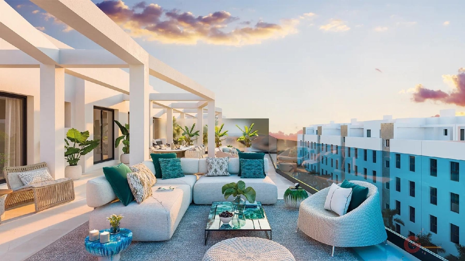  till salu hus Haza Del Algarrobo Costa Del Sol Occidental 6
