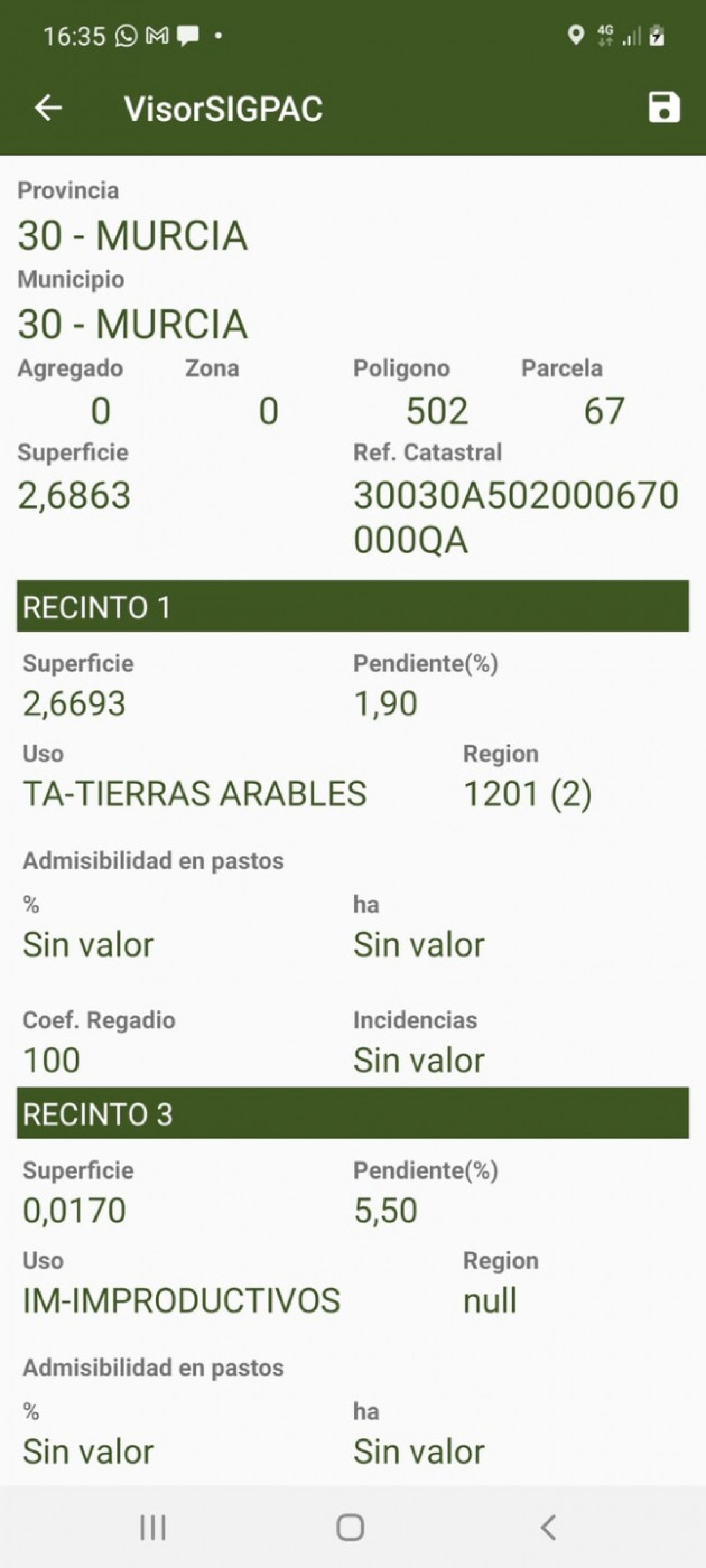 till salu hus La Manchica Campo De Cartagena 2