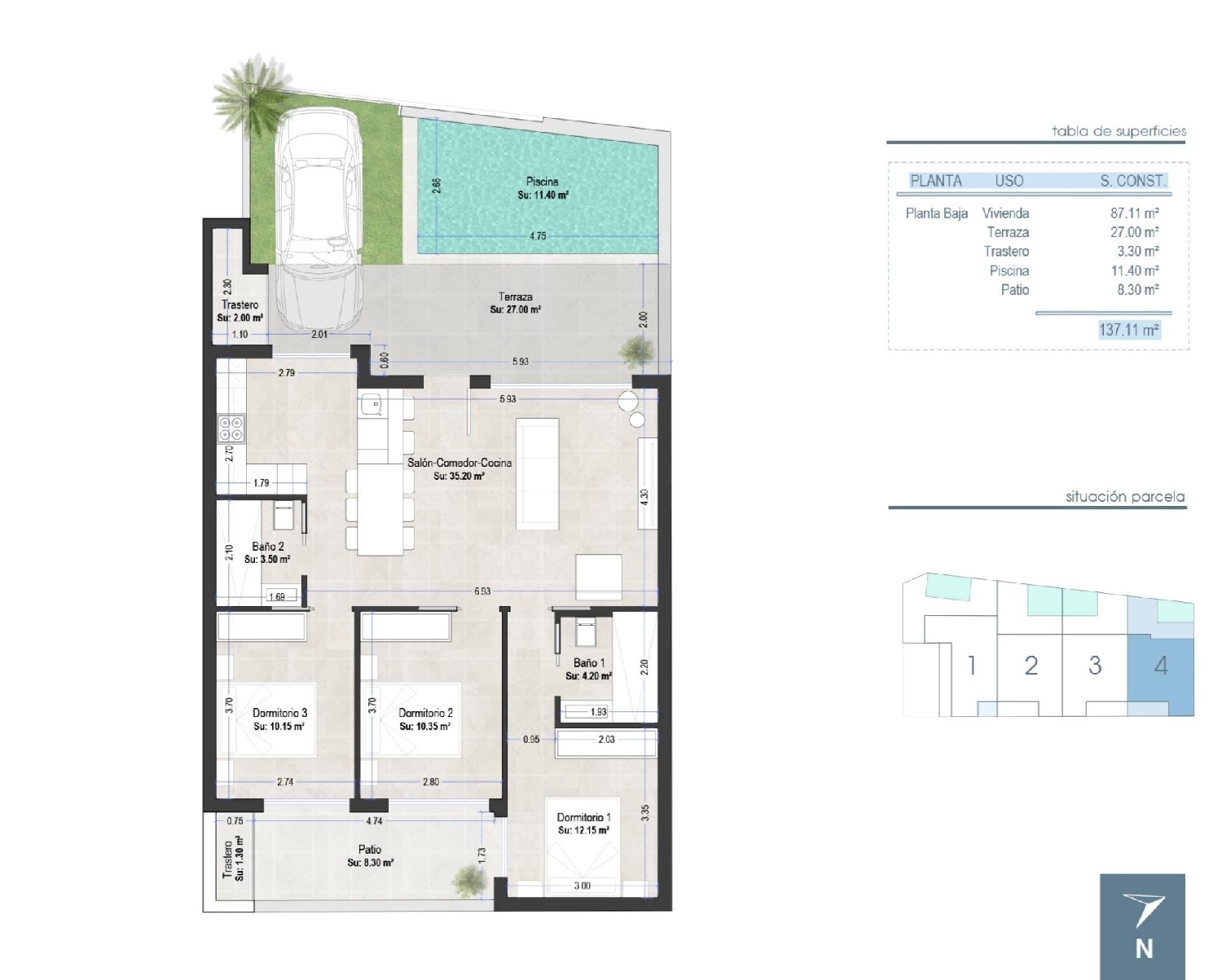  till salu hus Los Angeles Mar Menor 6