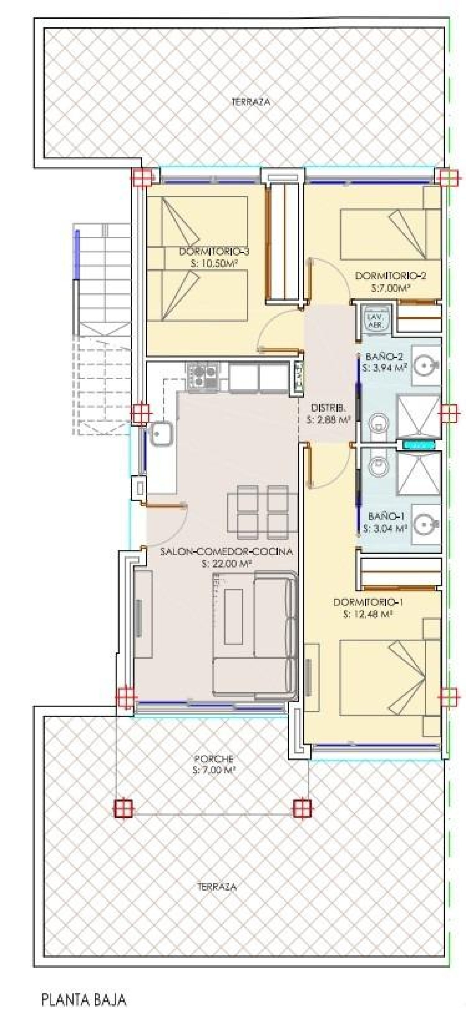  till salu hus Los Balcones Baix Segura 27