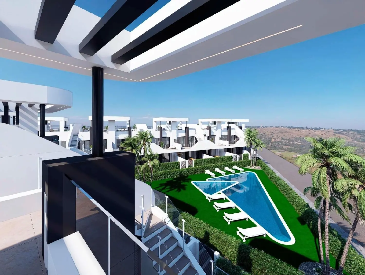  till salu hus Los Martínez Primer Barrio Baix Segura 1