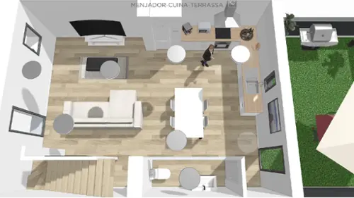 Barriada Les Tres Creus Bages hus foto 6206385