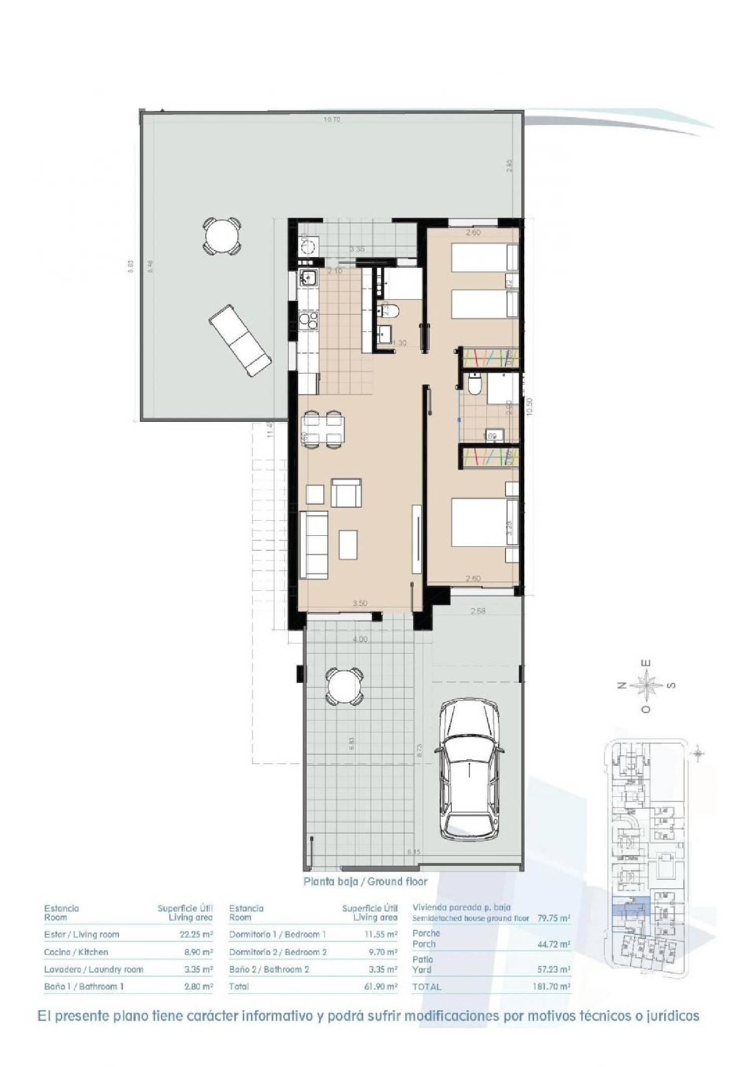 till salu hus Mil Palmeras Baix Segura 23