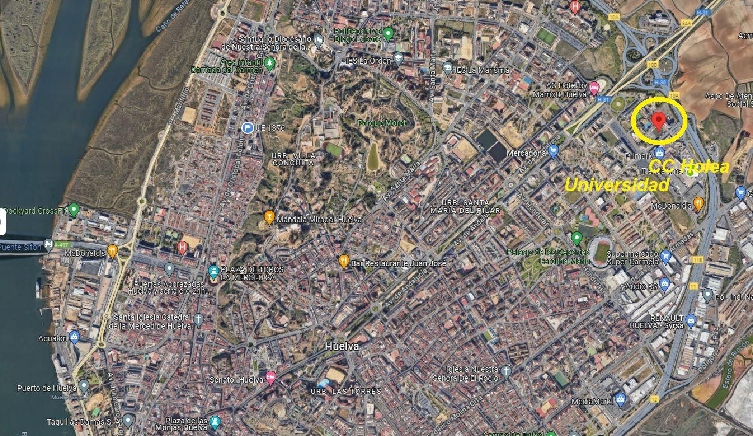 till salu hus Nuevo Parque-Los Rosales-Tráfico Pesado Metropolitana De Huelva 2