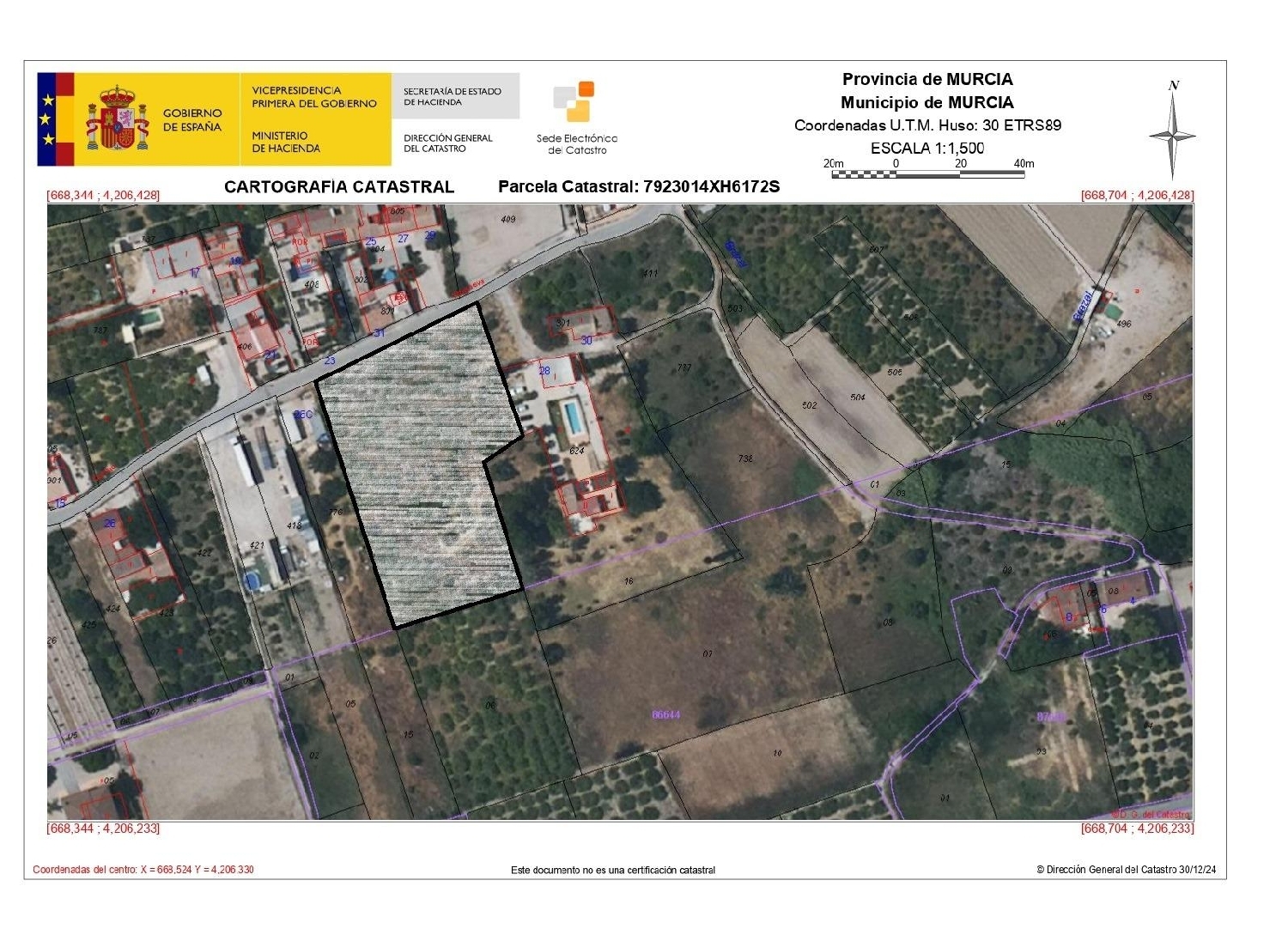 till salu hus San José De La Vega Huerta De Murcia 3