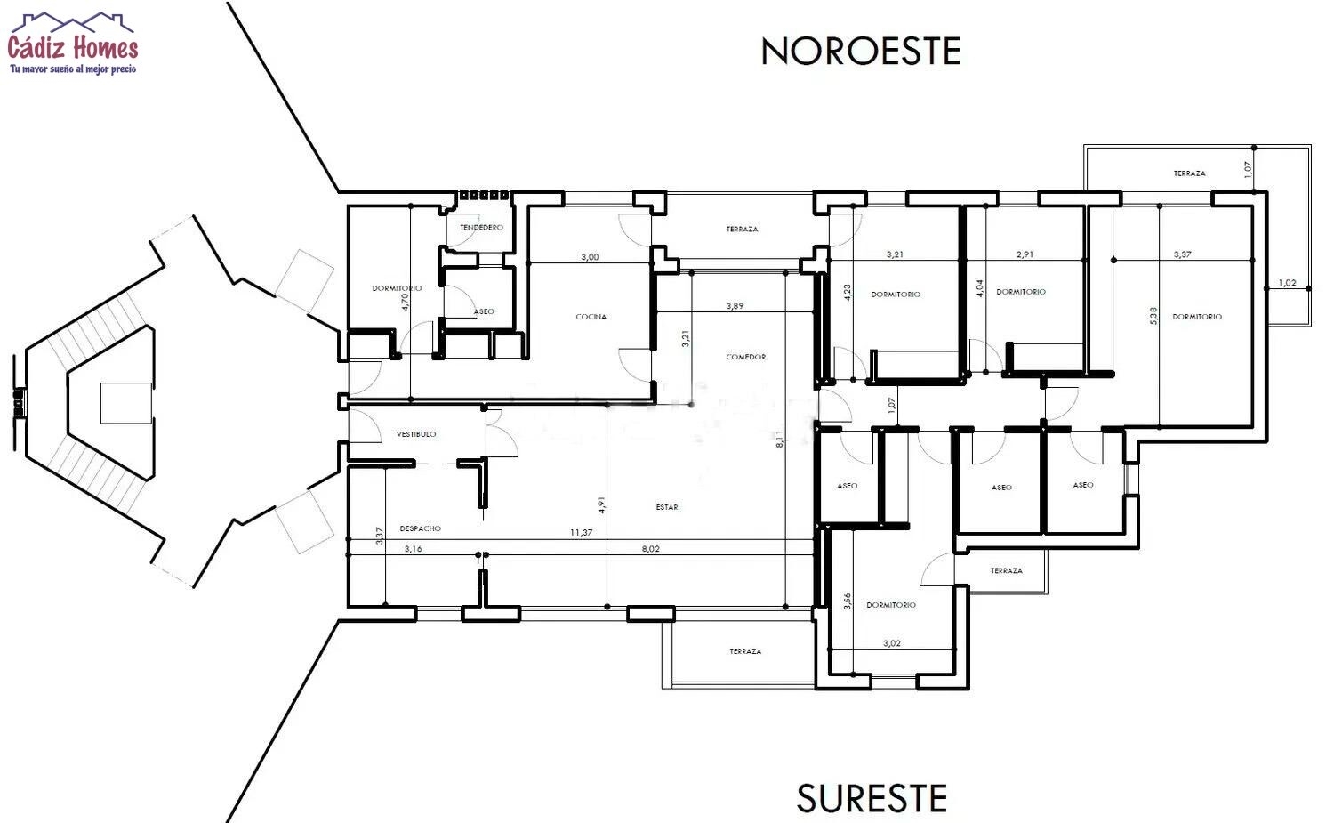  till salu hus San Severiano Bahía De Cádiz 34