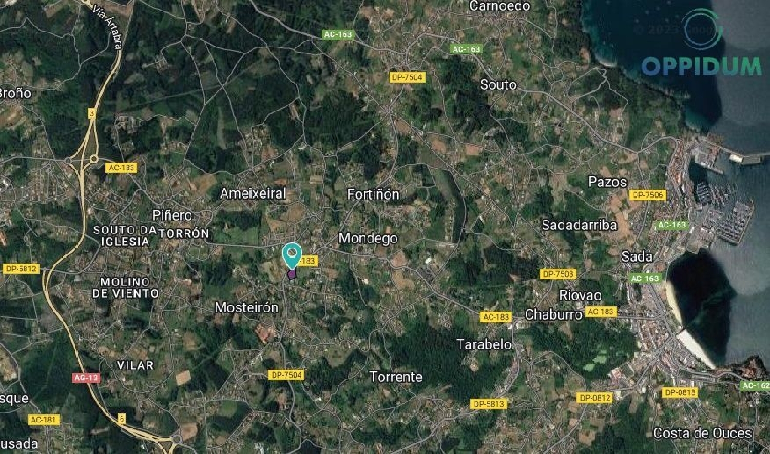 till salu hus Esperela Coruña 3