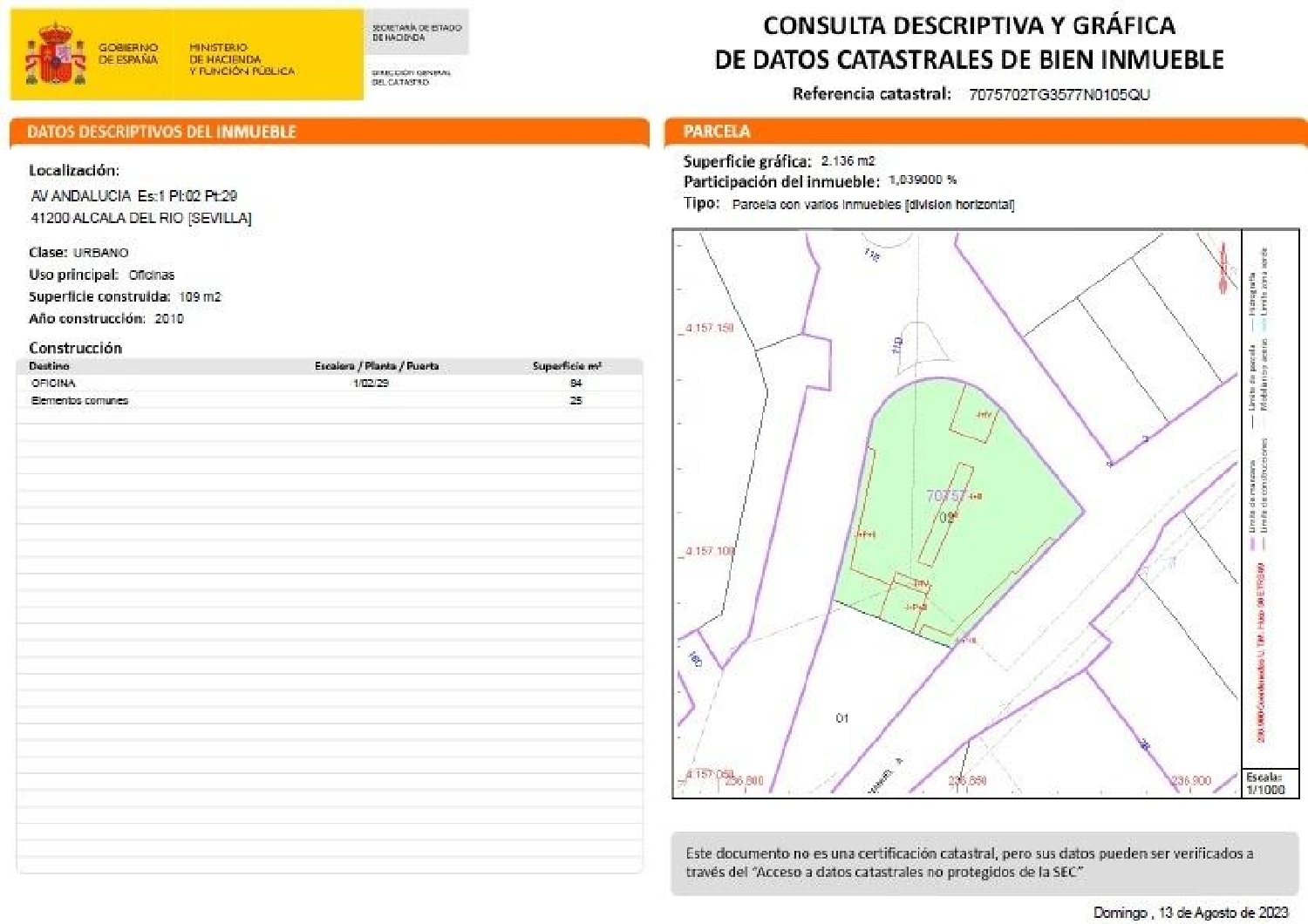  till salu kontor Alcalá Del Río Vega Del Guadalquivir 4