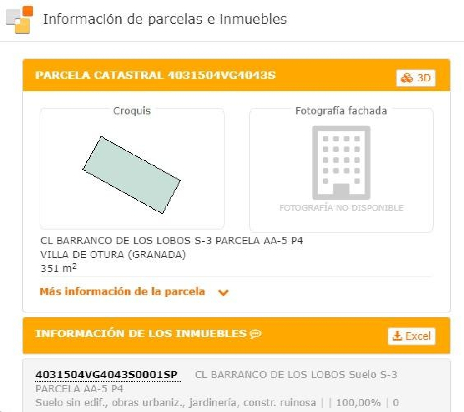  till salu tomt Otura Vega De Granada 5