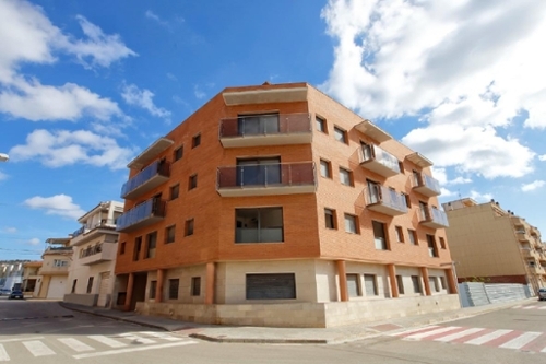 Alcanar-Platja Montsià parkeerplaats foto 6263969