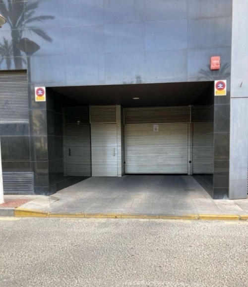 Elche Pla Sur Baix Vinalopó parkering foto 6221642