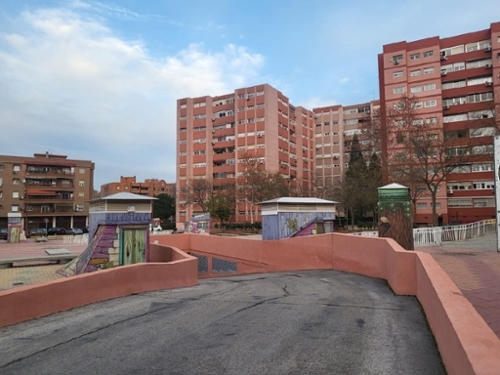 Fuenlabrada 28943 Sur parkering foto 6256510