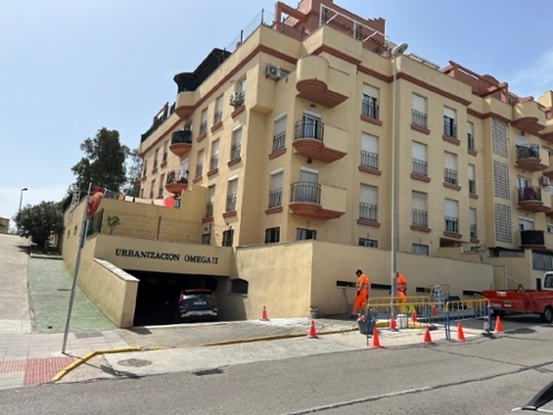 Getares Campo De Gibraltar parkering foto 6243786