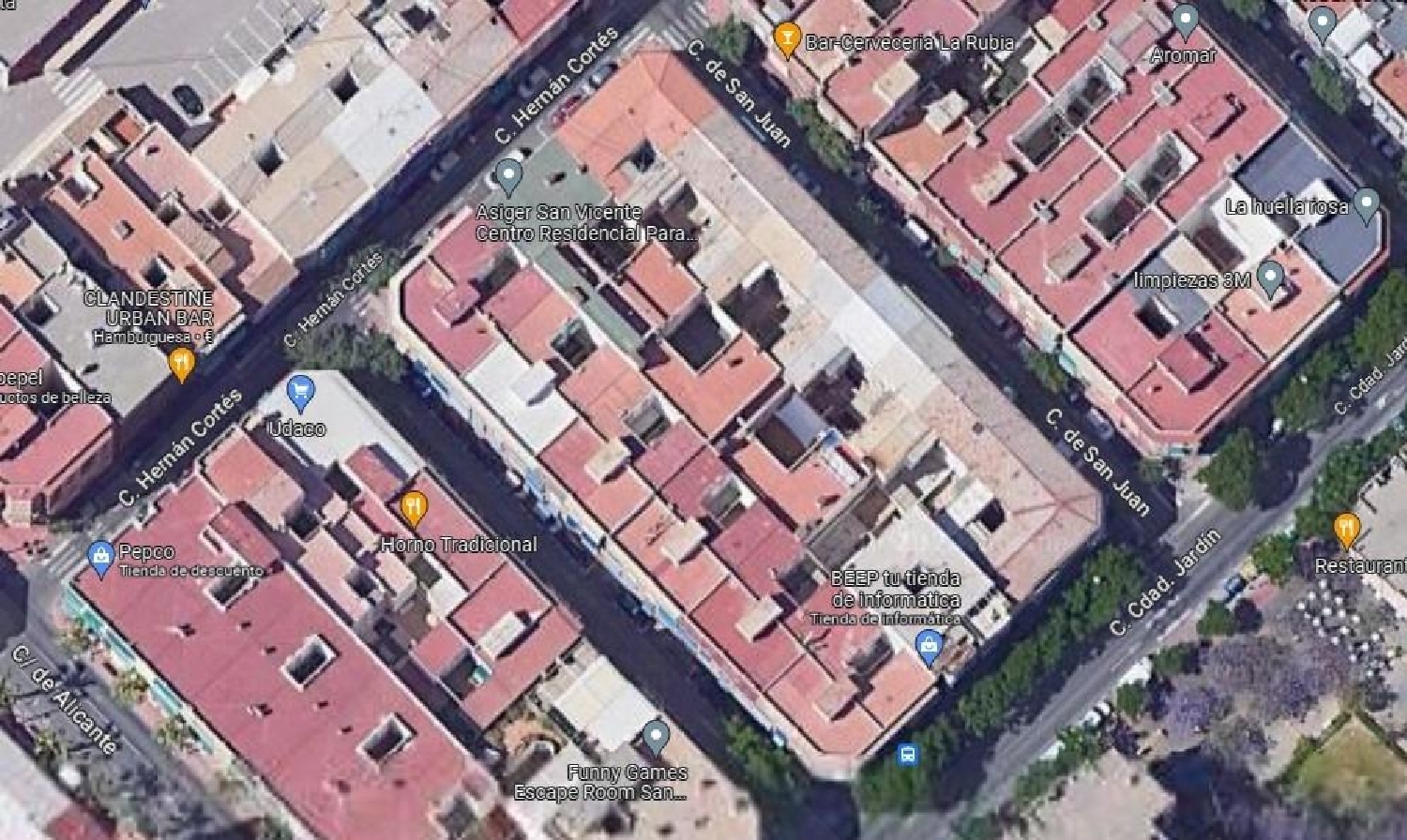 till salu parkering Laborinquen Alacantí 2