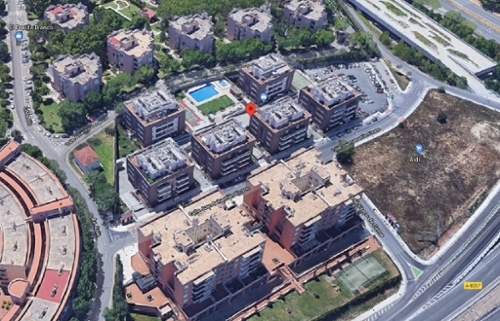 Mairena Del Aljarafe Metropolitana De Sevilla parkering foto 6239581