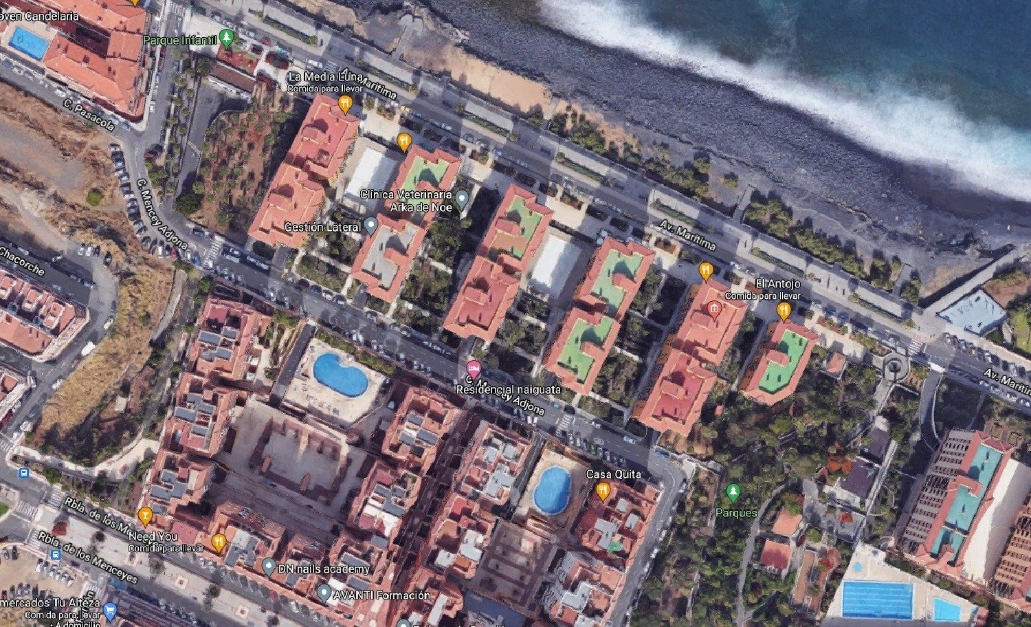  till salu parkering Malpais Zona Sureste 3