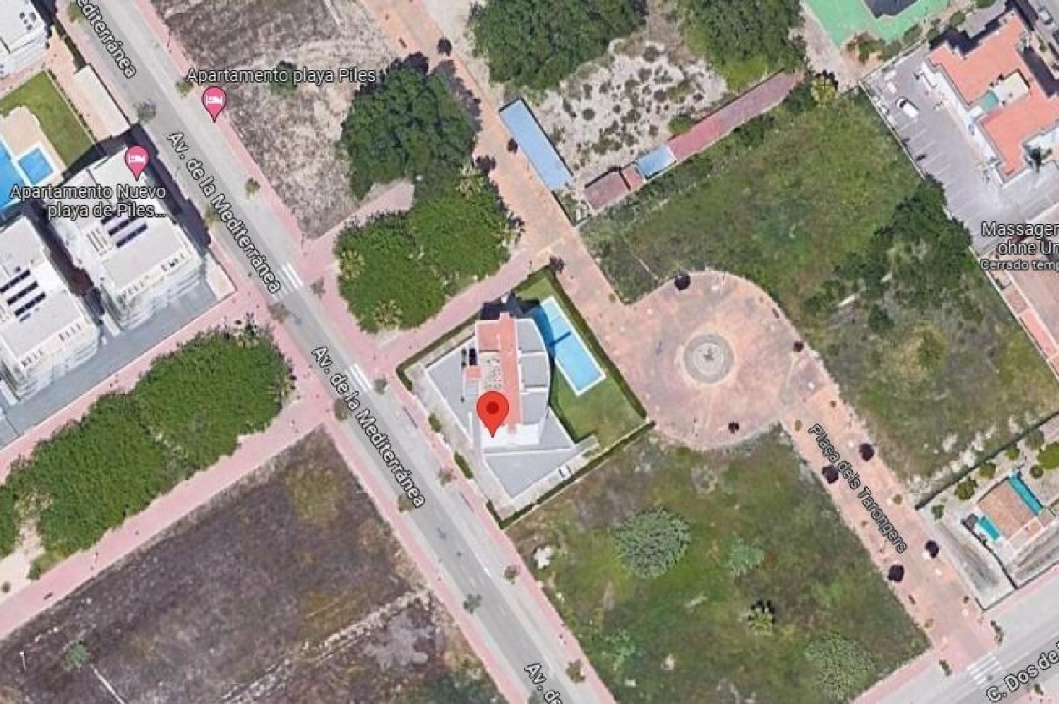 till salu parkering Platja De Piles Safor 2