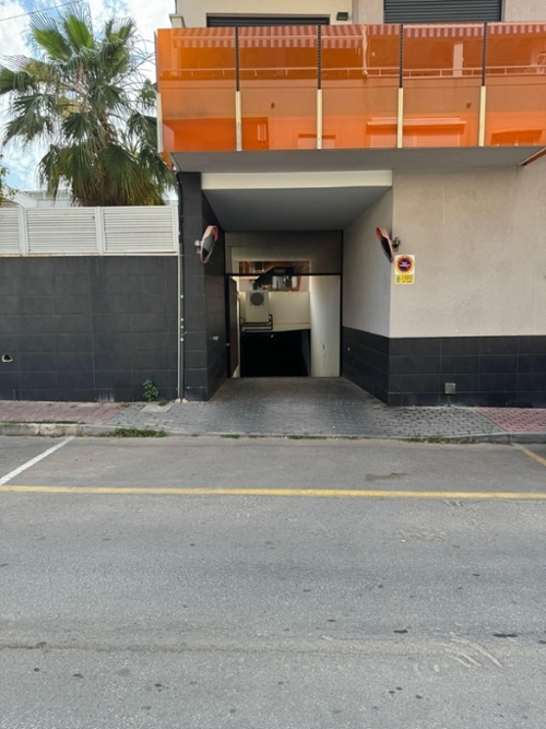 Playa Del Cura Baix Segura parkering foto 6251554