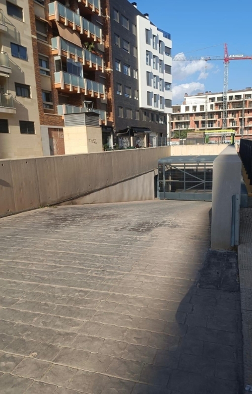 Puente De La Portada Huerta De Murcia parkering foto 6223260