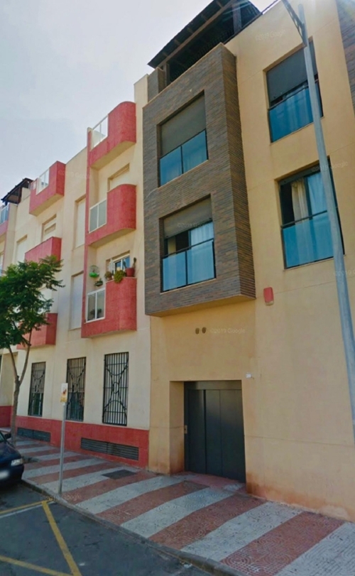 Roquetas De Mar Urb. Poniente Almeriense parkering foto 6236431