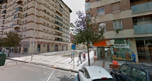 San Juan-Donibane Pamplona parkering foto 6237944