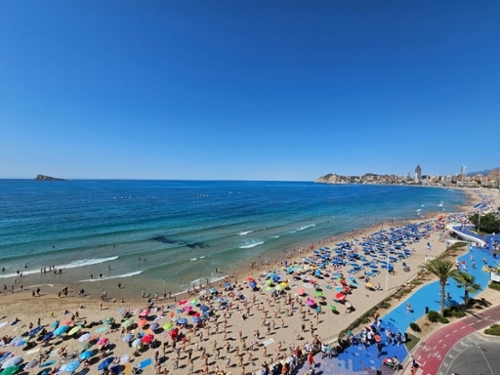Benidorm (Centro) Marina Baixa takvåning foto 6226573